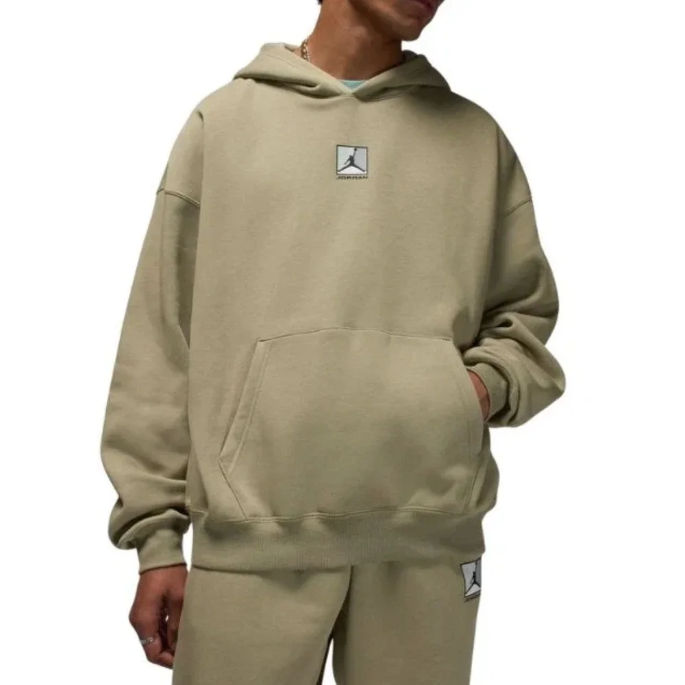 New Air Jordan Sz XS Brooklyn Fleece Graphic Pullover Hoodie Men's HV0544-205